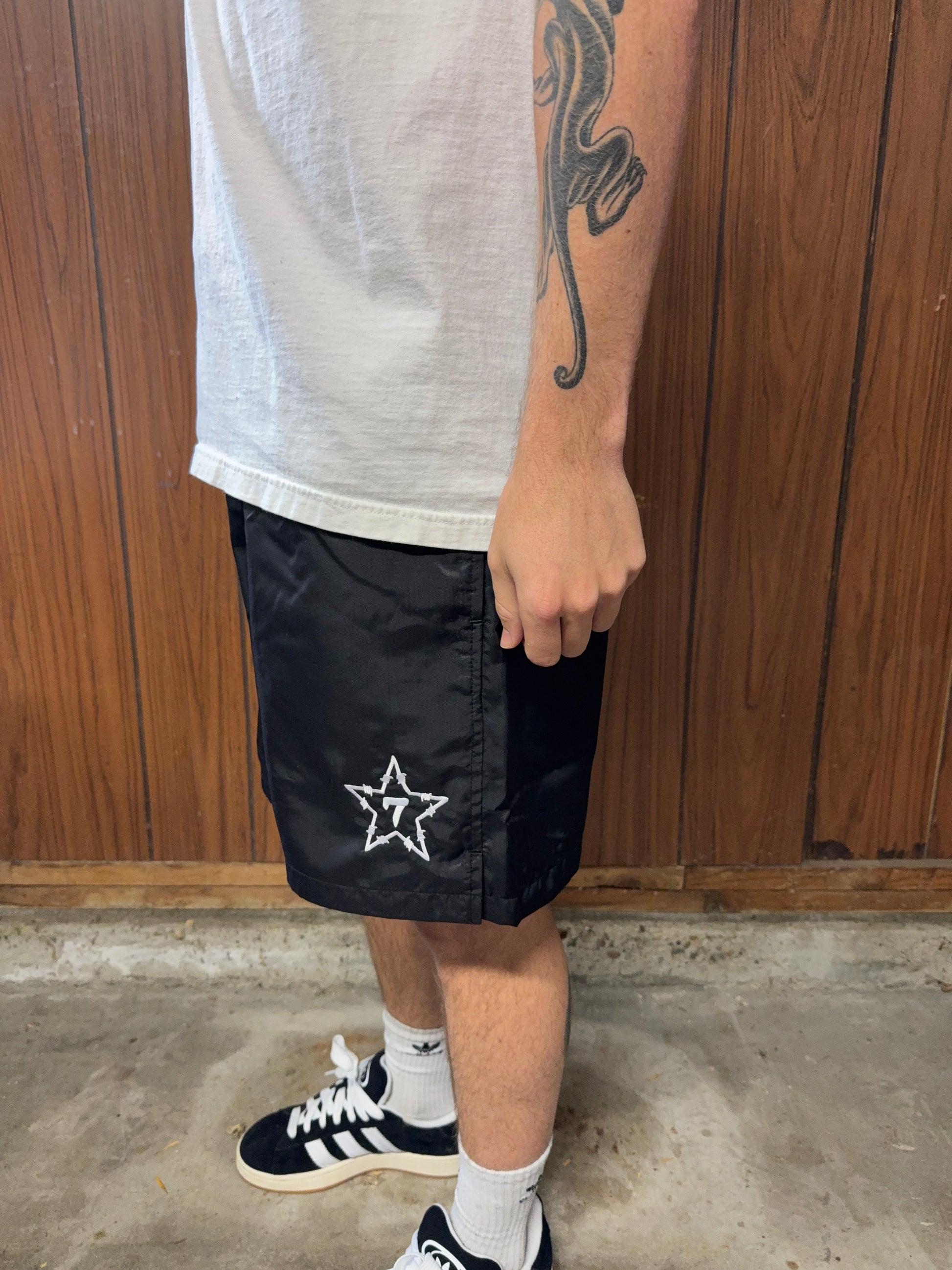 Barbedwire Seven Nylon Shorts