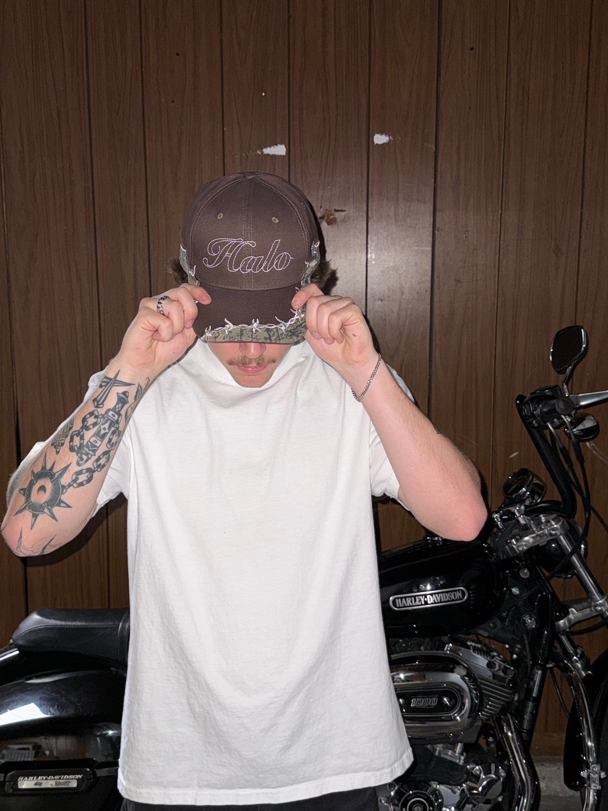 Barbed Wire Camo Hat