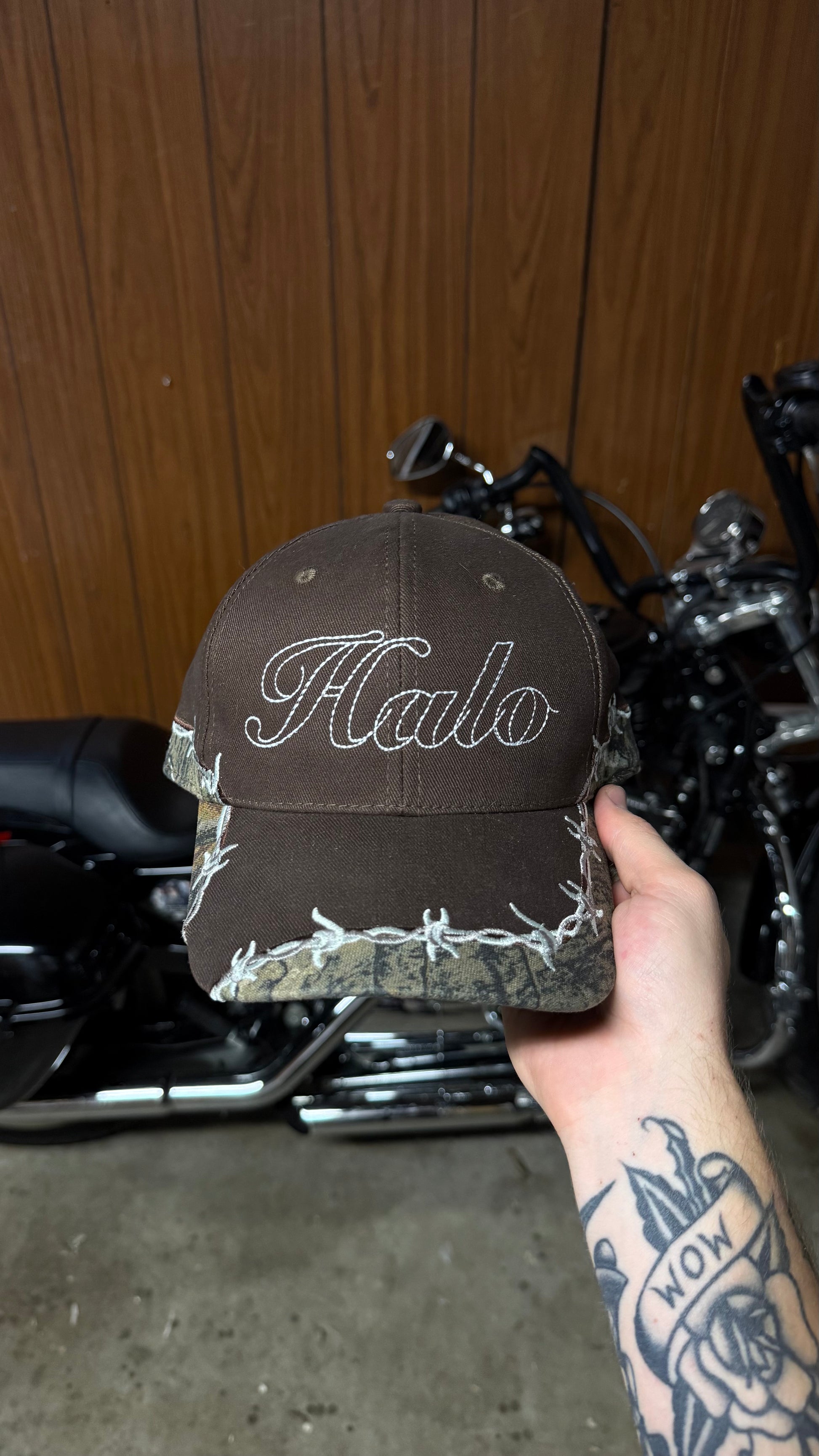 Barbed Wire Camo Hat