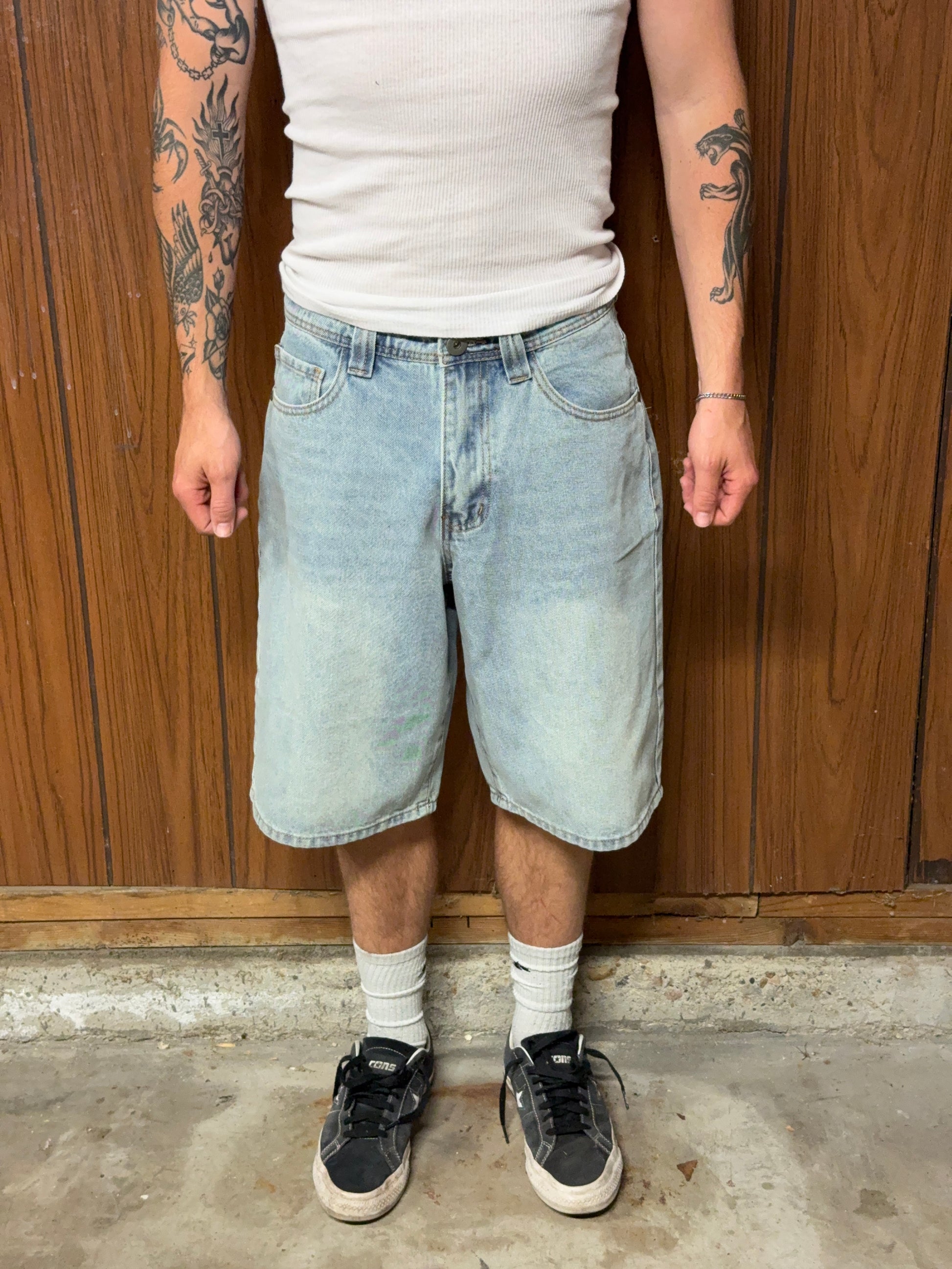 Baggy Light Denim Jorts