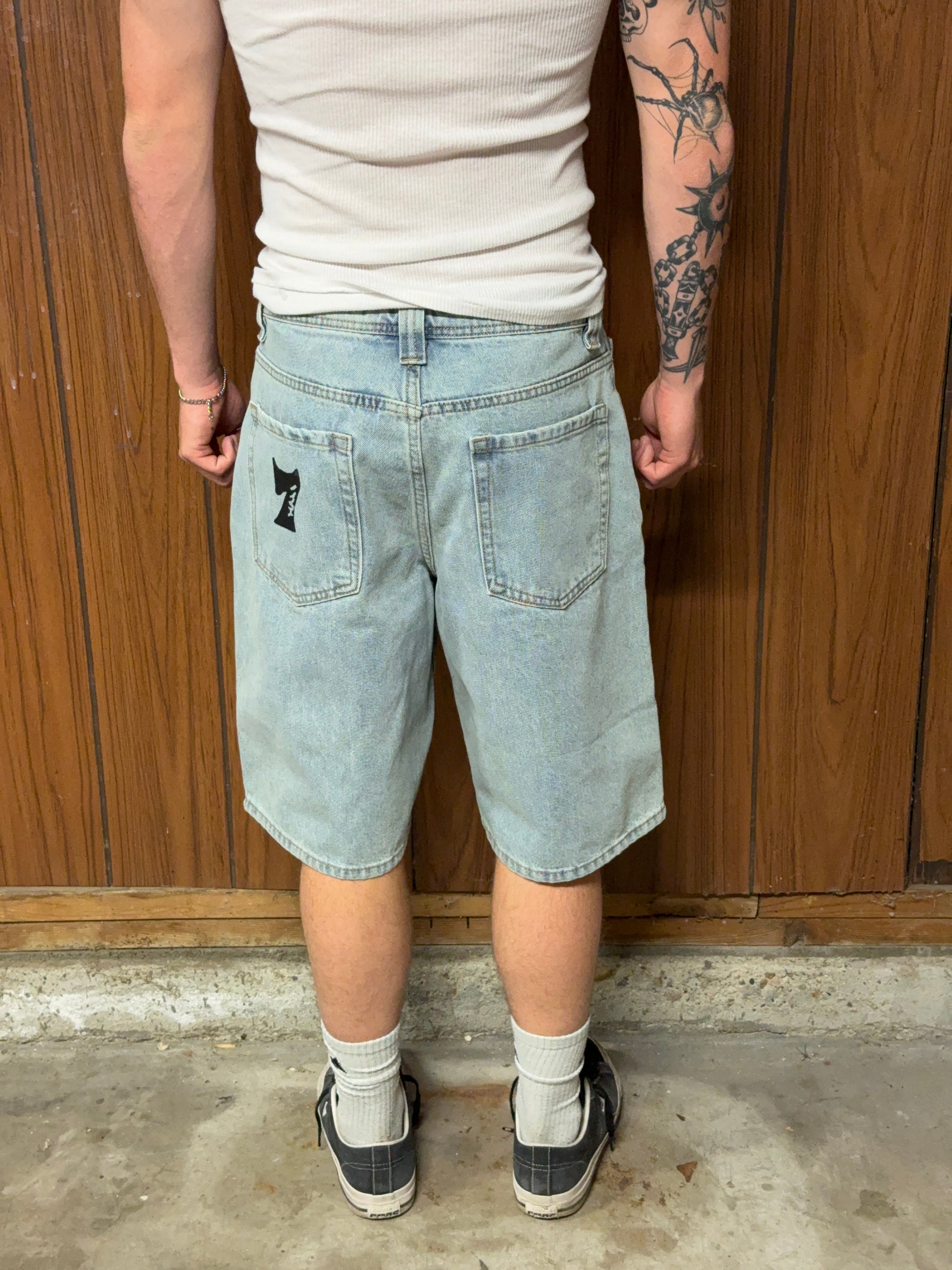 Baggy Light Denim Jorts