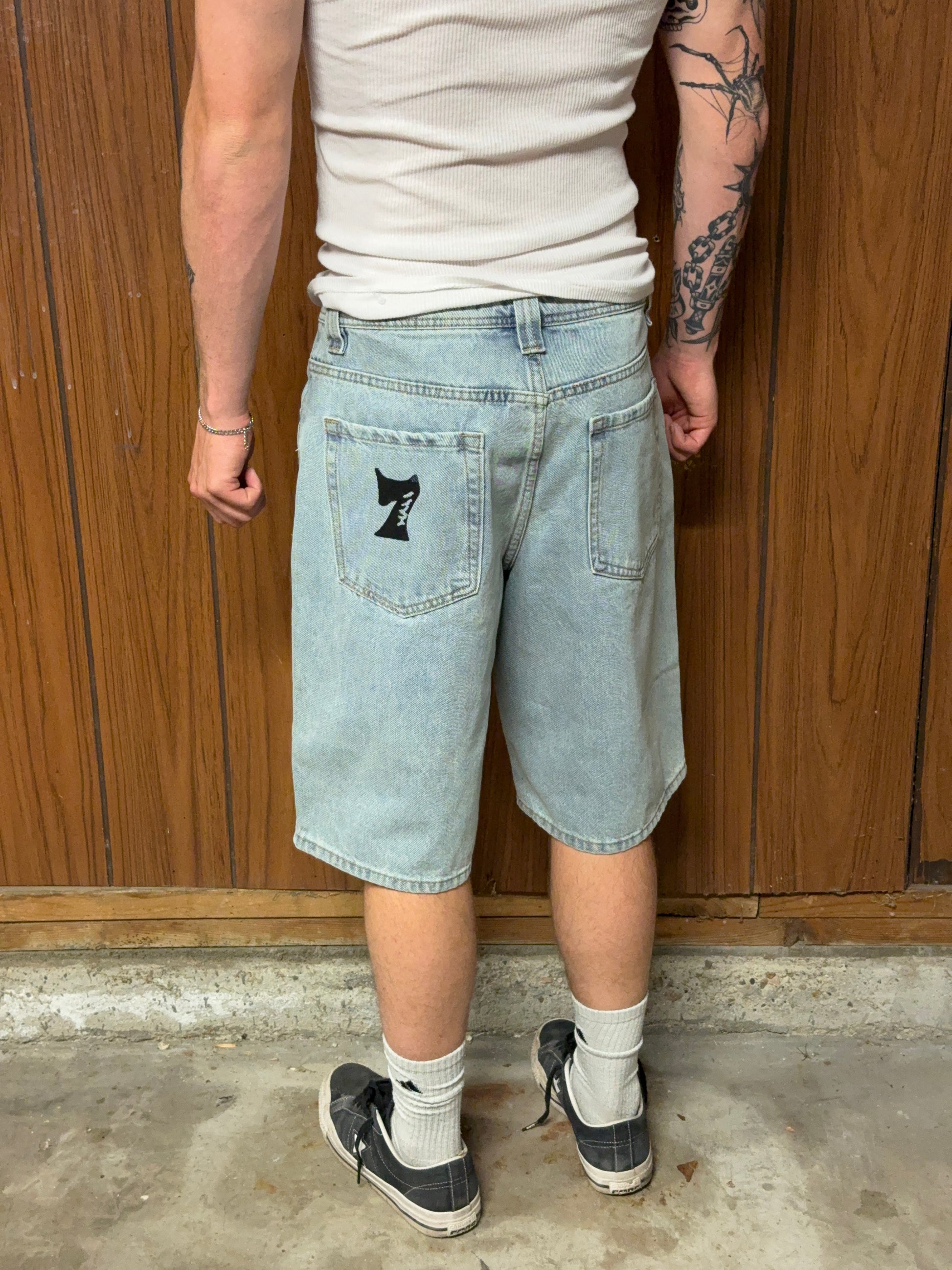 Baggy Light Denim Jorts